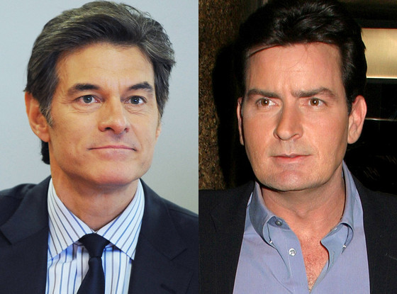 Charlie Sheen, Dr. Oz Charlie Sheen, Dr. Oz
